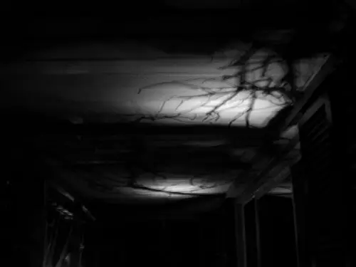 Halloween veranda árnyékok