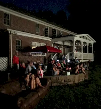 4. juli festfyrverkeri