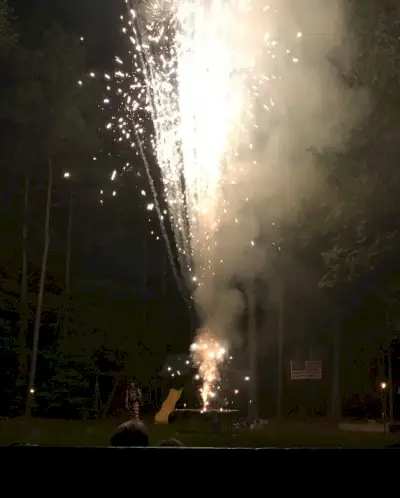 4. juli festfyrverkeri går av
