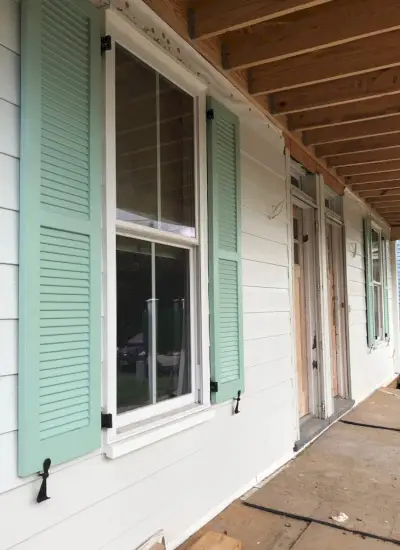 Duplex buitensluiterhoek verticaal