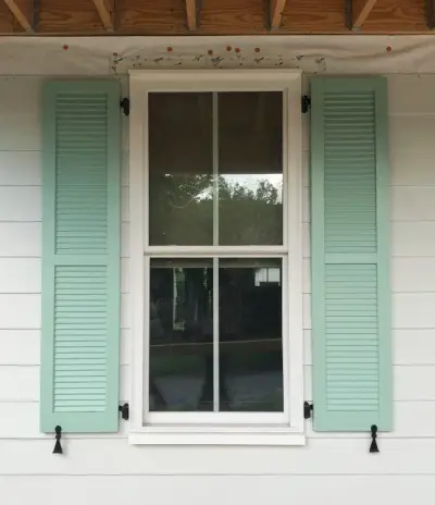 Duplex buitenluik rechtdoor