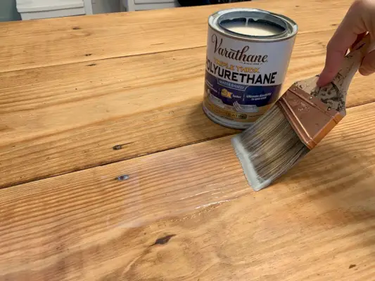Overspuiten Duplex Eettafel Boerderij Triple Dik