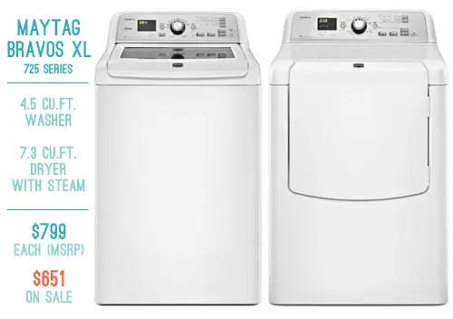 WDHunt Maytag 725-specificaties