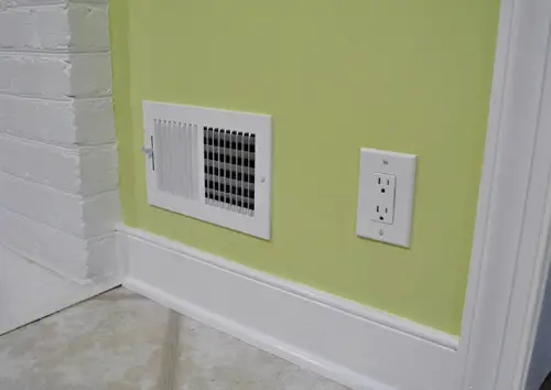Ventilatieopeningen weer aan