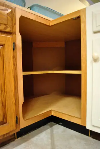 Cabina de cantonada buida