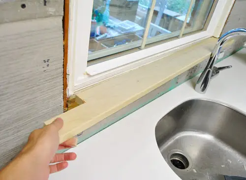 Voorbereiding voor het installeren van de dorpel