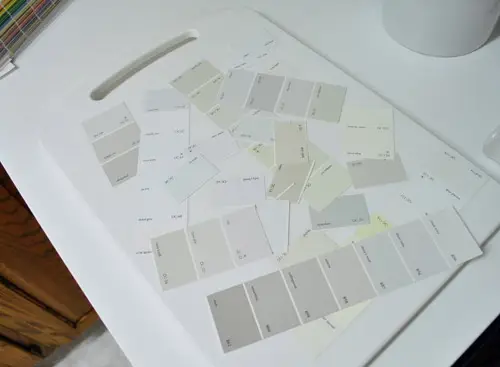 Verfstalen kiezen