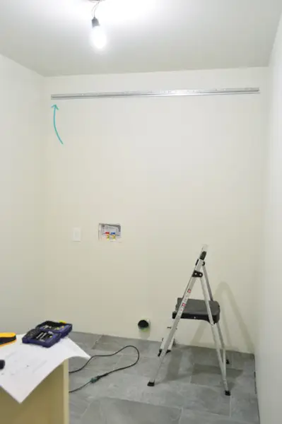 Bovenwerk Hang 1 staaf aan de muur