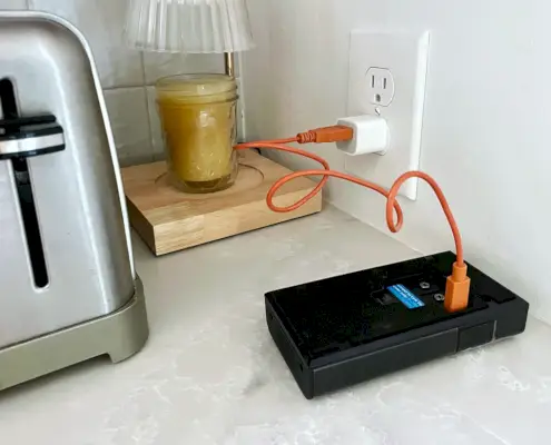 Ring videodeurbel opladen bij stopcontact