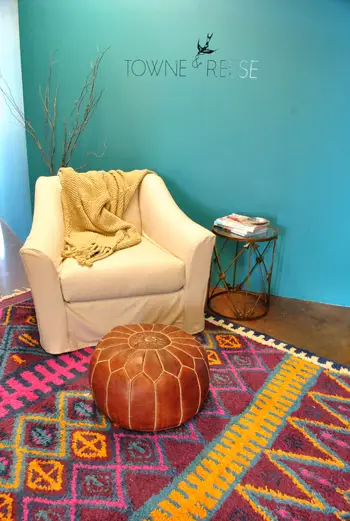 Alfombra de inspiración Towne