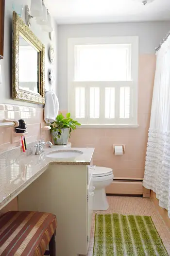 Lesley 13 roze badkamer