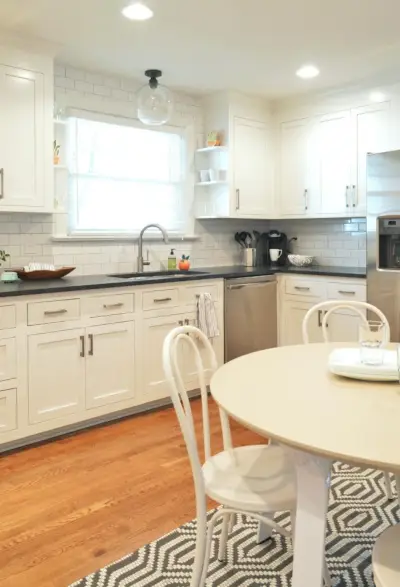 Richmond Rental Renovatie Keukentafel Hoek