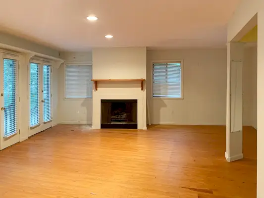 Florida vóór de slaapkamer met open haard