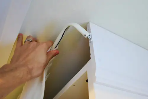 Oude slaapkamergordijnupdate