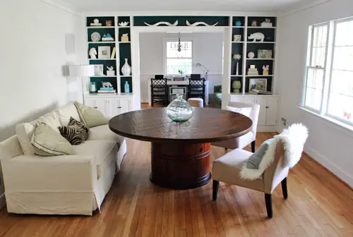 DTable-sohva sisäänrakennettuihin