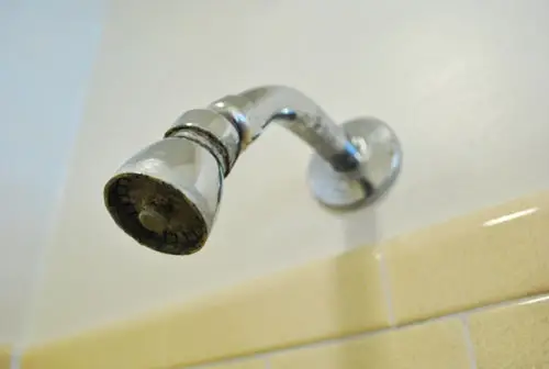 Badkamer Oude douchekop
