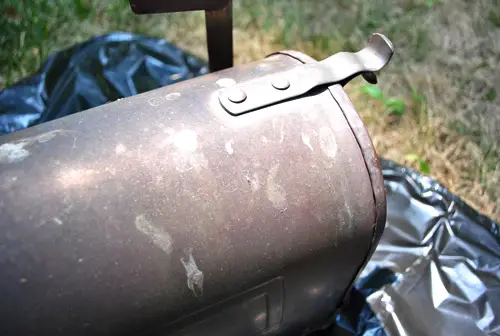 Brievenbus bruto close-up