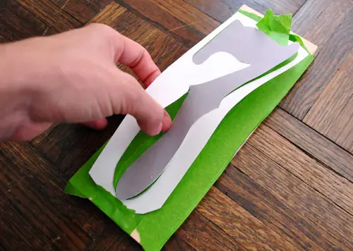 Zeven stencil verwijderen