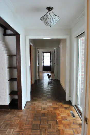 Nieuwe lege gangburger