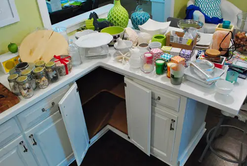 Serveercabine op toonbank