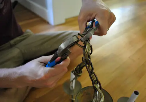 Nieuwsgierig vóór het spuiten