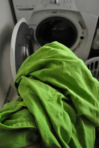 Groene hoes gewassen