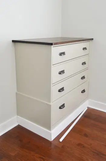 Ikea Fjell Dressoir Hack As Inbouw met plint