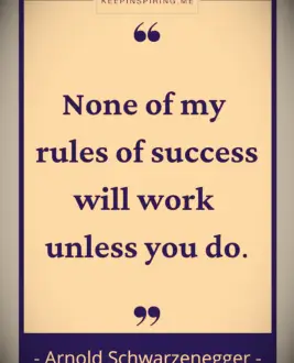 Schwarzenegger quote
