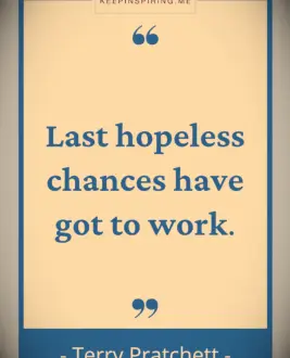 Terry Pratchett quote