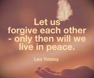 Tolstoy forgiveness quote