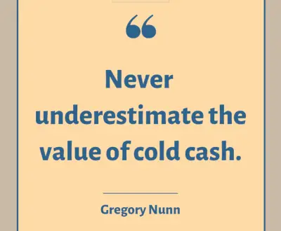 Gregory Nunn advice
