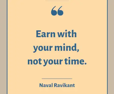 Naval Ravikant advice