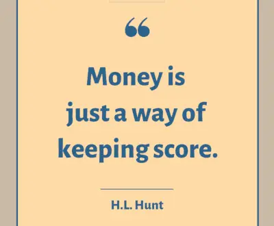 HL Hunt quote