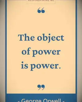 George Orwell quote