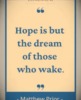 Matthew Prior quote