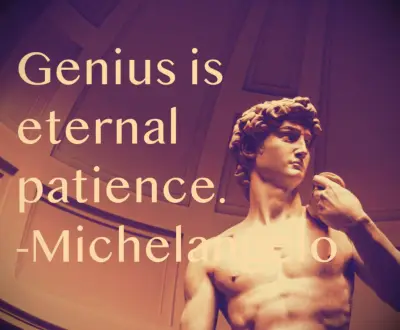 Michelangelo quote