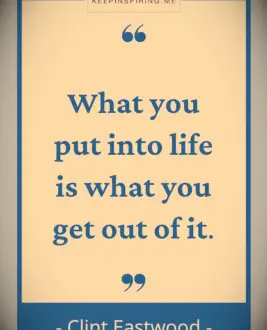 Clint Eastwood quote