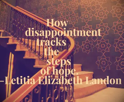 Letitia Landon quote