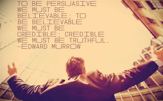 Edward Murrow quote
