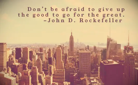 Rockefeller leadership quote