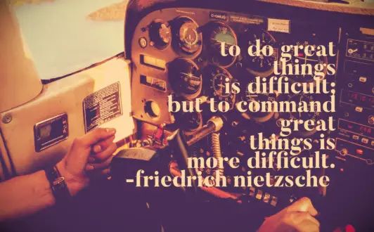 Friedrich Nietzsche leadership quote