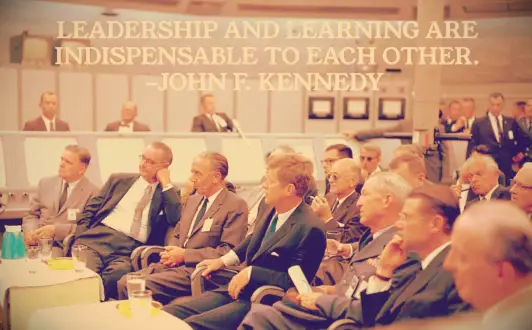 JFK leaders quote