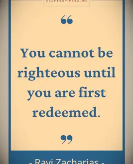 Ravi Zacharias quote