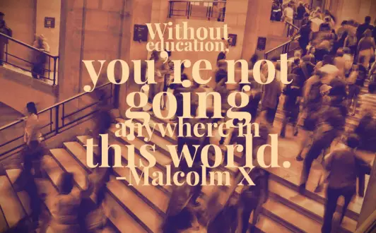 Malcolm X quote