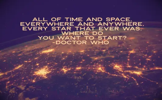 A view of the bright lights of cities on the Easter Seaboard at night from space