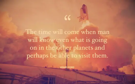 The Columbia Space Shuttle taking off from Cape Canaveral, Florida