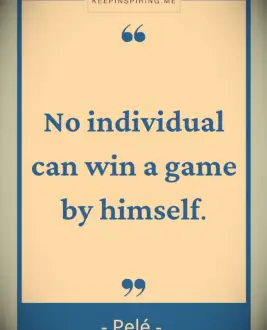 Pele team quote