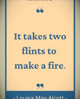 Louisa May Alcott quote