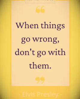 Elvis Presley advice
