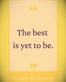 Robert Browning positive quote